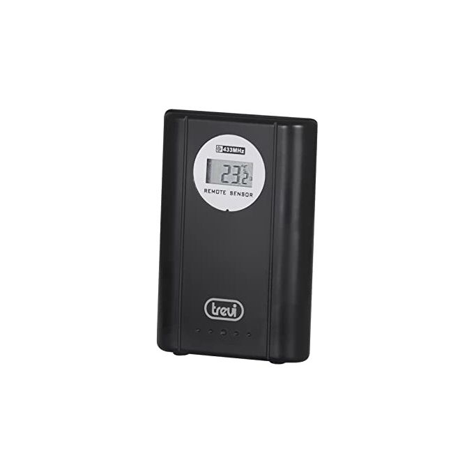 Trevi OM 3560 RC Orologio Digitale da Parete Radiocontrollato con Sensore Esterno