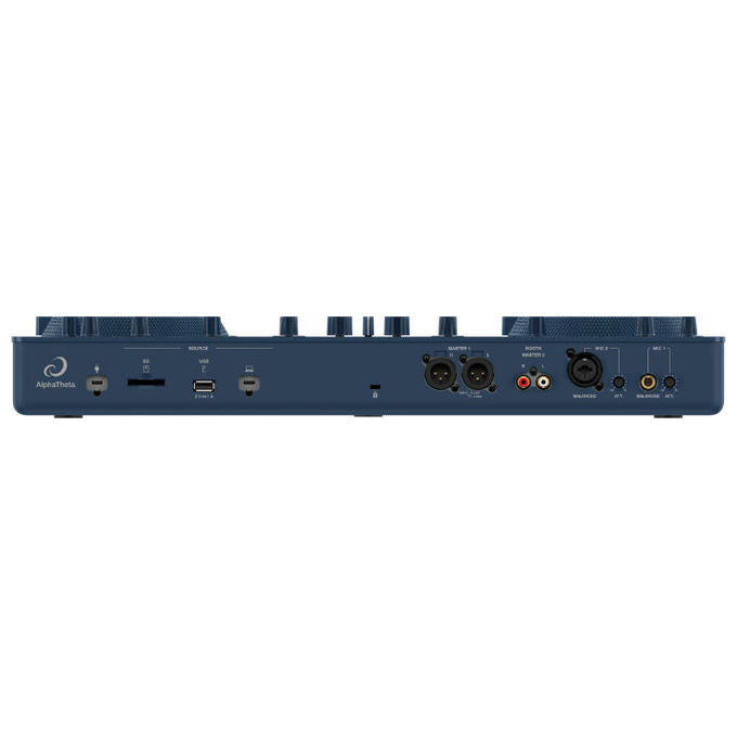 AlphaTheta OMNIS-DUO Sistema DJ Portatile a 2 Deck con Touchscreen Batteria Integrata e Connettivita' Bluetooth colore Indaco