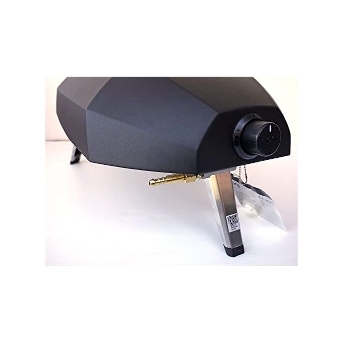 Ooni UU-P07000 Koda 12 Forno a gas portatile per pizza temperatura massima 500 °C tempo preriscaldamento 15 minuti cottura in 60 secondi (59.2x39.5x29.5 cm) colore Nero