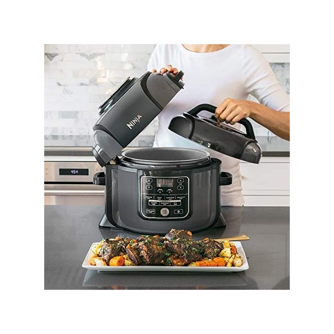 Ninja 984111 Foodi Multicooker 7 in 1 Capacita' 6 L Potenza 1460 W Tecnologia TenderCrisp colore Nero