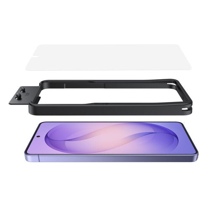 Belkin OVB092HQ ScreenForce Pellicola proteggischermo trasparente per Samsung Galaxy S26 Ultra rigidita' 7H resistente ai graffi e alle cadute spessore 0,22 mm applicazione senza bolle d'aria fino a 1,8 m colore Trasparente