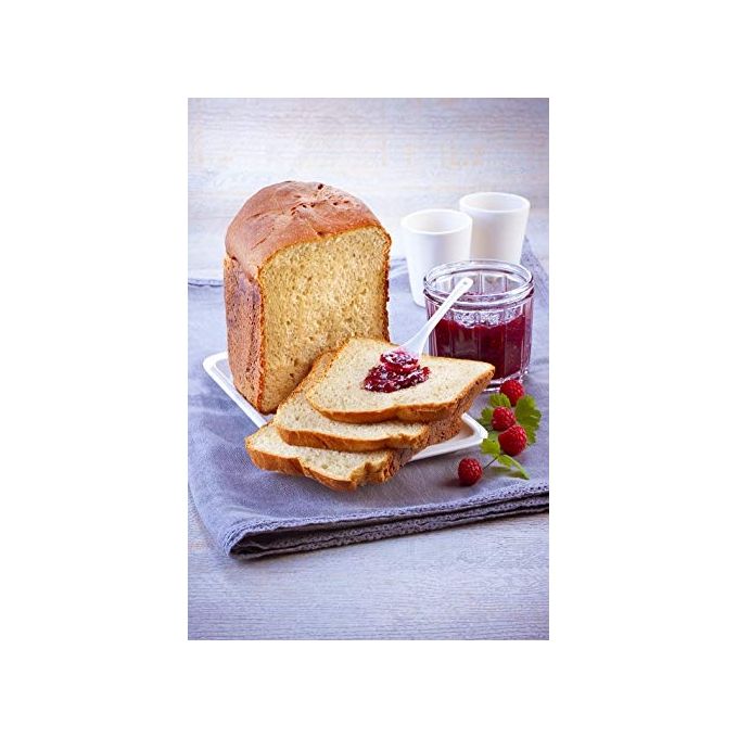 Moulinex OW6101 Home Bread Baguette Macchina del Pane 16 Programmi 1650W 1.5 Kg Timer 15h colore Bianco