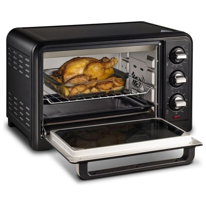 Moulinex OX444810 Optimo Fornetto elettrico 19 L 1380 W Grill 740 W Convezione 6 Programmi colore Nero