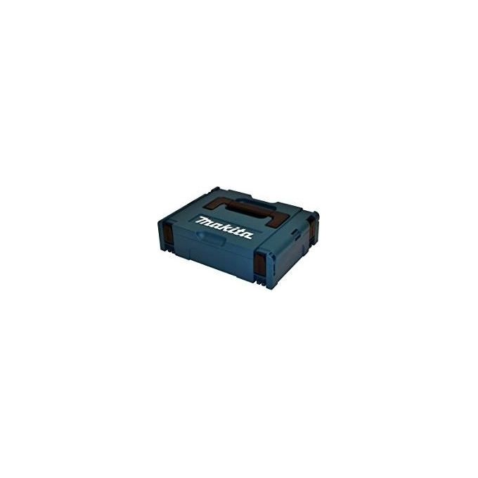 Makita P-02369 Cassetta degli attrezzi Makpac Tipo 1 Compatibile con Systainer Chiusura Snap Lock colore Blu
