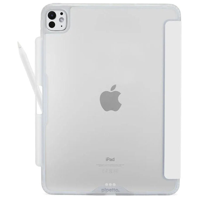 Pipetto P053-60-AG Origami No3 Custodia a libro per iPad Pro 13 (2024) (2025) 33 cm (13'') colore Bianco