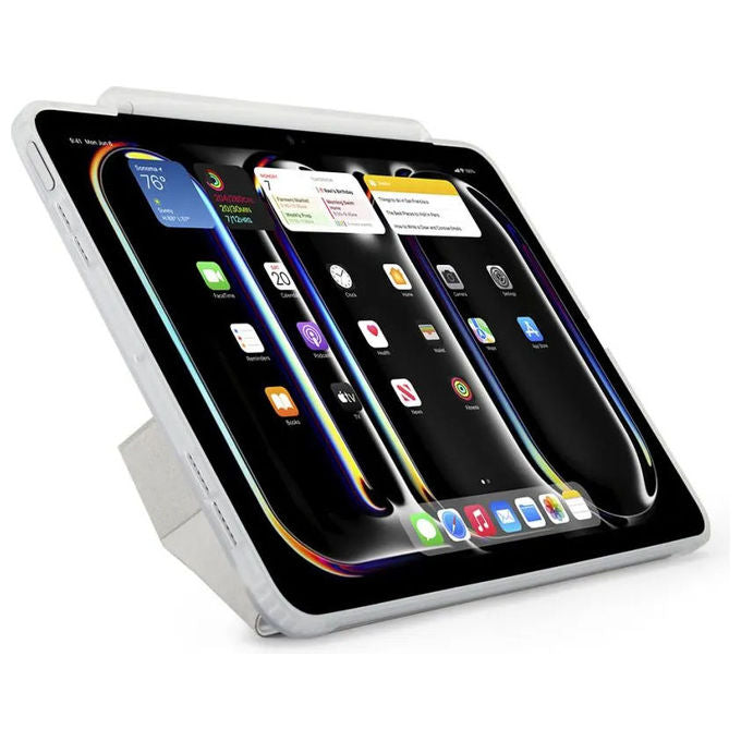 Pipetto P053-60-AG Origami No3 Custodia a libro per iPad Pro 13 (2024) (2025) 33 cm (13'') colore Bianco