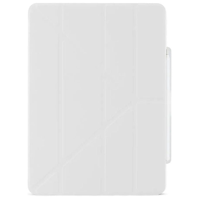 Pipetto P053-60-AG Origami No3 Custodia a libro per iPad Pro 13 (2024) (2025) 33 cm (13'') colore Bianco