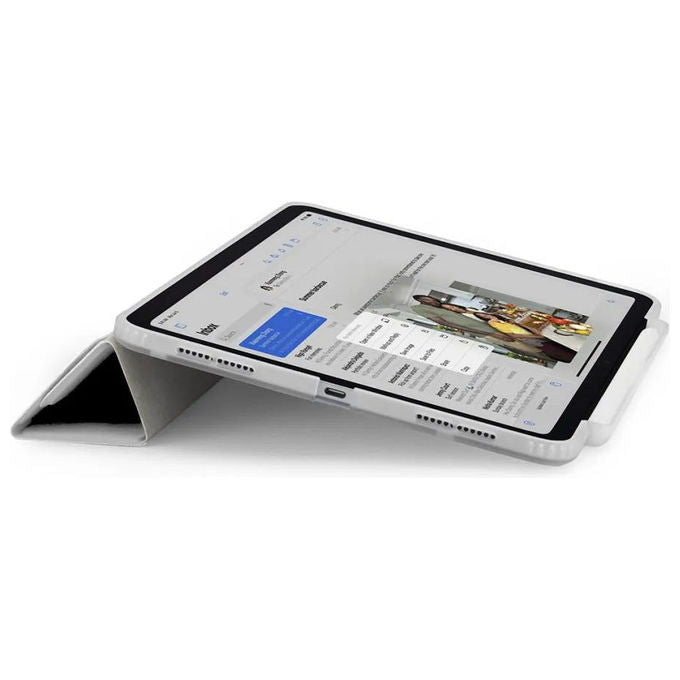 Pipetto P053-60-AG Origami No3 Custodia a libro per iPad Pro 13 (2024) (2025) 33 cm (13'') colore Bianco