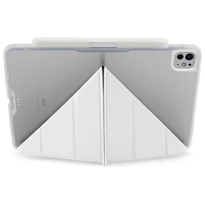 Pipetto P053-60-AG Origami No3 Custodia a libro per iPad Pro 13 (2024) (2025) 33 cm (13'') colore Bianco