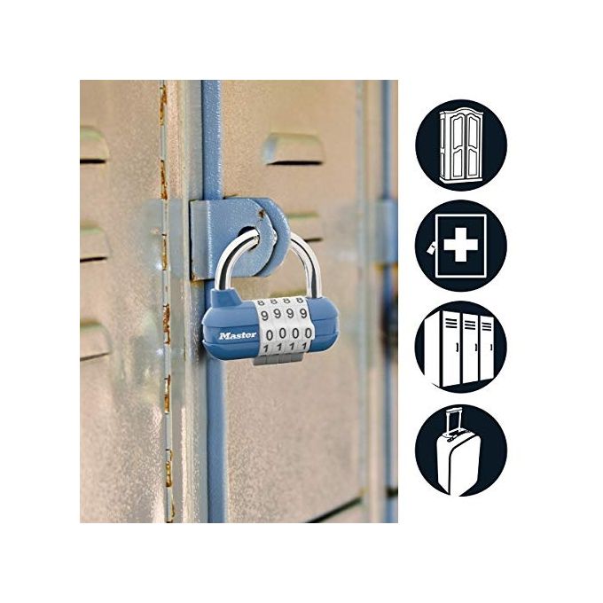 Master Lock 1520EURD Lucchetto con Combinazione Argento