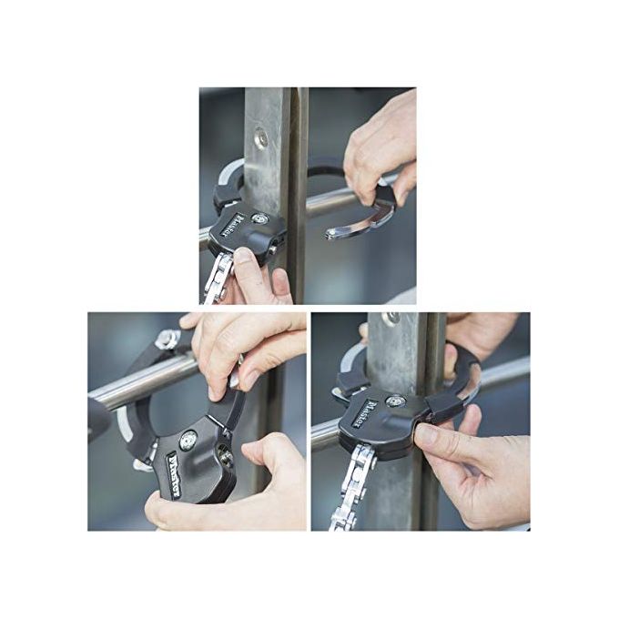 Master Lock Antifurto Manette Serratura a Chiave 8290EURDPRO