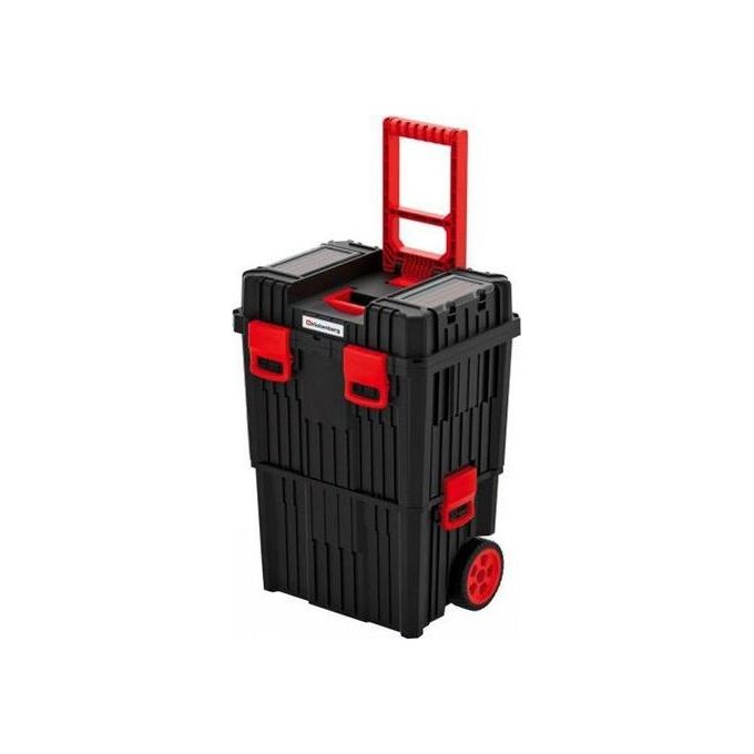 Kistenberg KHVW-S411 Heavy Trolley Portautensili 3 in 1 Capacita' 25 Kg 45x36x64 cm colore Nero