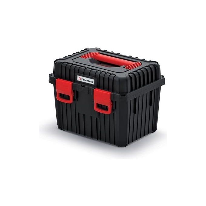 Kistenberg KHV453535-S411 Heavy Cassetta Portautensili 38 L 25 Kg vassoio estraibile impermeabile antipolvere colore Nero
