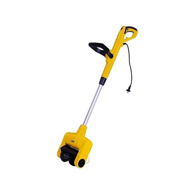 Vigor 7174120 V-SP500 Spazzatrice Elettrica 500W 750-1300 rpm Asta Telescopica 99-128 cm 3 Spazzole Acciaio Nylon Rullo