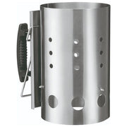 Sandrigarden 78880-10 Ciminiera Accendi Carbonella Accessorio Barbecue in Lamiera 0,8 mm 19x30 cm