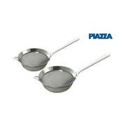 Piazza 060009 Colino a Rete in Acciaio Inox Maglia Fine 9 cm Setaccio da Cucina colore Argento