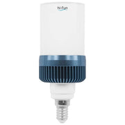 HI-FUN Hi-Led Lampada LED E14 con Altoparlante Wireless Bluetooth Integrato Colore Bianco