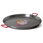 Garcima G100 Paellera Valenciana in Ferro Spazzolato 60 cm 2 Manici 19 Porzioni colore Grigio