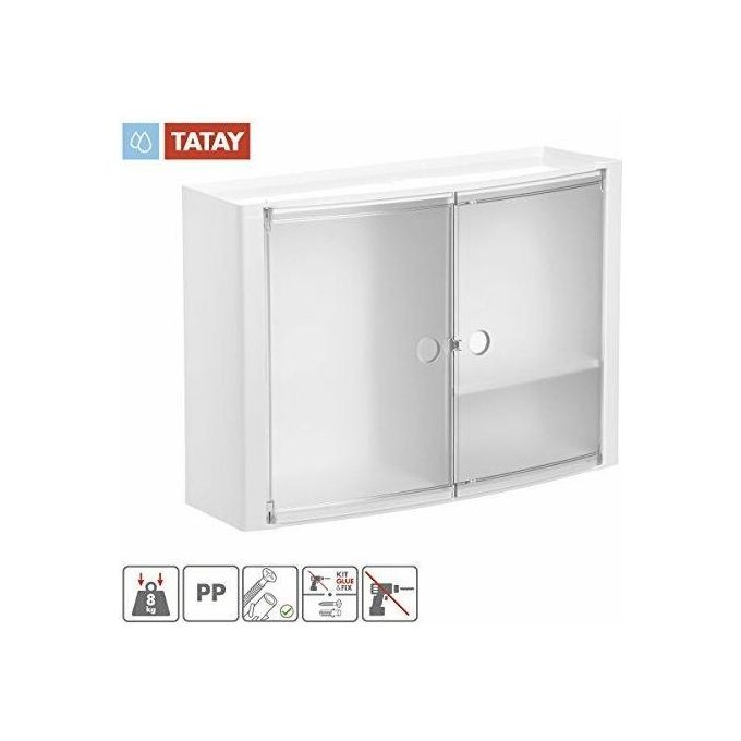 Tatay Armadietto da bagno con 2 Antine 46X17 H 32