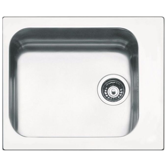 Apell TO58IBC Torino Lavello da incasso 1 vasca Acciaio inox spazzolato 58x50 cm colore Acciaio inox