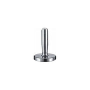 ARICI M3973 Batticarne in Acciaio Inox Monopezzo con Manico in Acciaio Peso 800 g Diametro 8 8 5 cm colore Acciaio