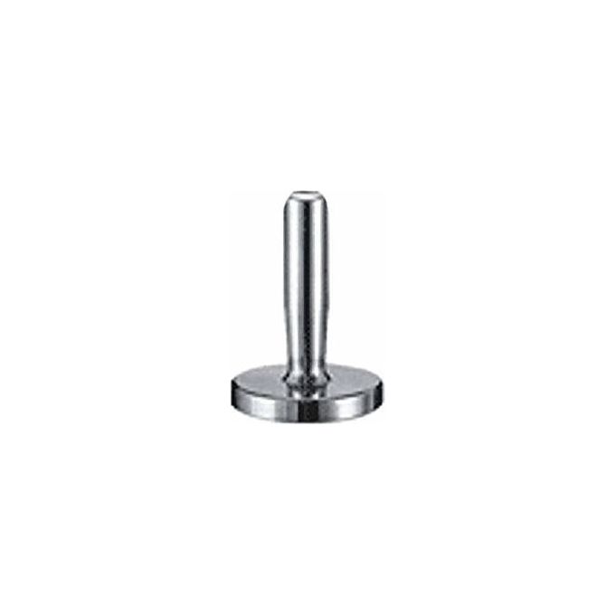 ARICI M3973 Batticarne in Acciaio Inox Monopezzo con Manico in Acciaio Peso 800 g Diametro 8 8 5 cm colore Acciaio