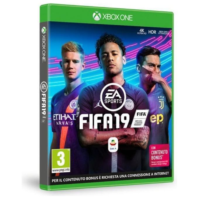 ELECTRONIC ARTS Fifa 19 Xbox One Gioco per Piattaforma Gaming con Modalita' UEFA Champions League e Nuove Funzioni di Gameplay