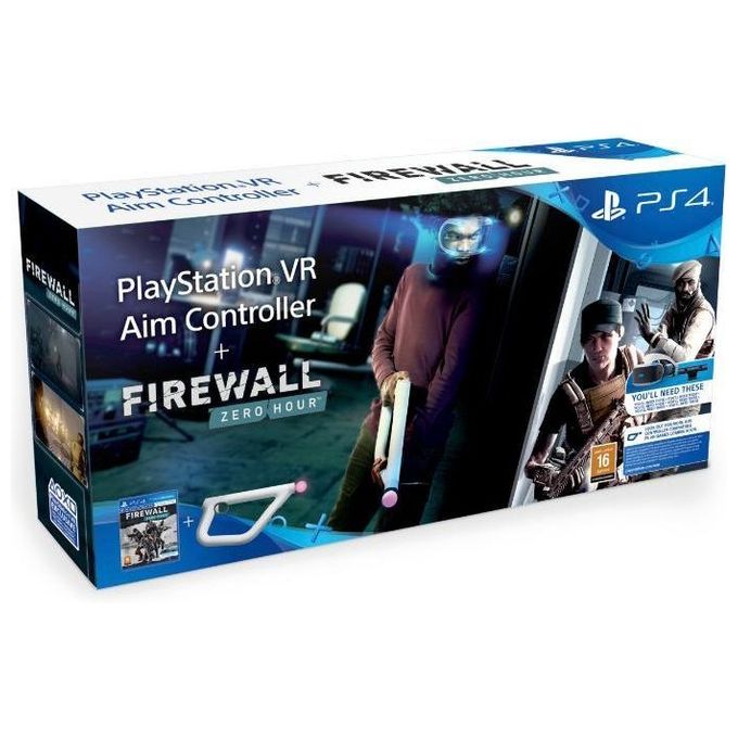 Firewall Zero Hour + Fucile Aim Controller PS4 PlayStation 4 (Compatibile Playstation VR)