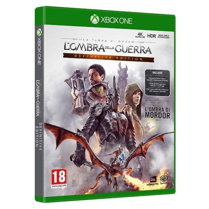 La Terra di Mezzo: L'Ombra della Guerra Definitive Edition Xbox One