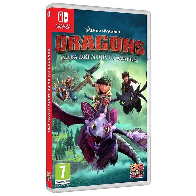 BANDAI NAMCO Entertainment 5060528031714 Dragons Dawn of New Riders Gioco per Nintendo Switch Edizione Standard Genere Azione Avventura Sviluppatore Climax Studios Data di Rilascio 02 2019 PEGI 7 colore Nero