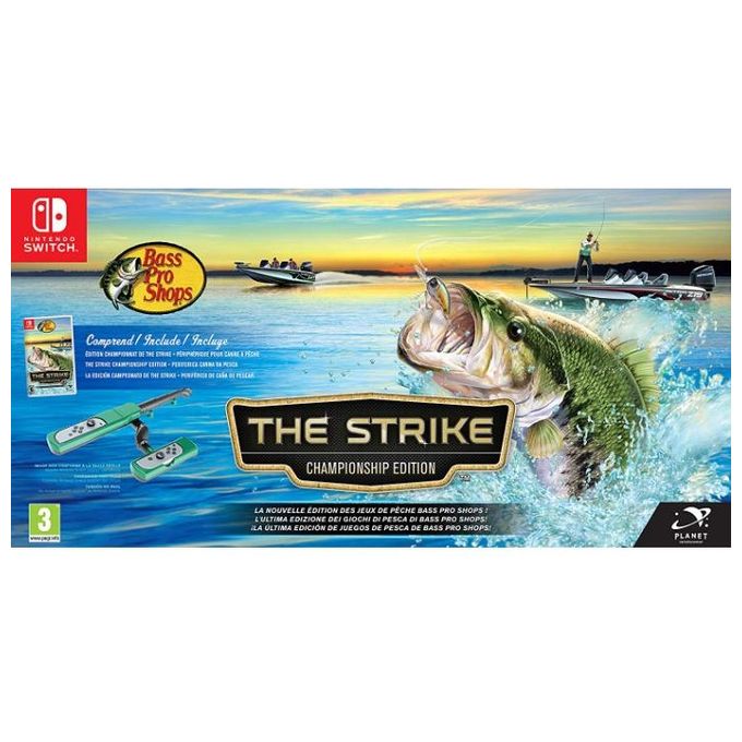 Bass Pro Shops The Strike Bundle Canna Da Pesca Nintendo Switch