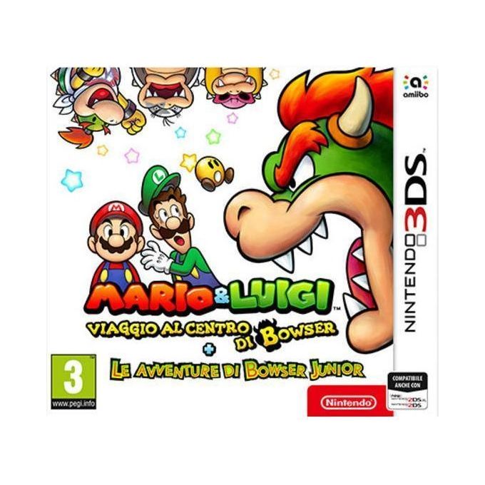 Mario and Luigi: Viaggio al Centro di Bowser + Le Avventure di Bowser Junior Nintendo 3DS e 2DS