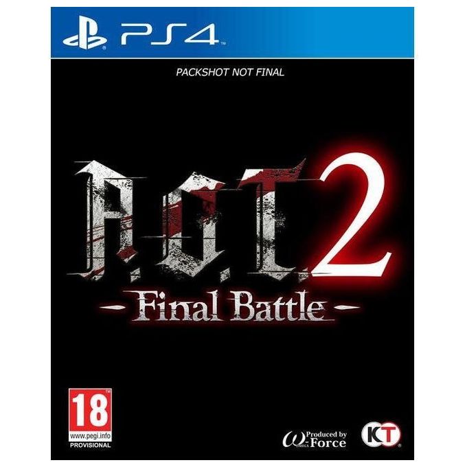 A.O.T. 2: Final Battle L'Attacco Dei Giganti 2 Final Battle PS4 PlayStation 4