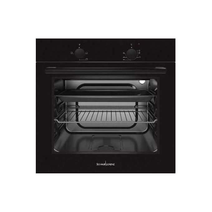 Schaub Lorenz SSFE6BT Forno Elettrico da Incasso Capacita' 56 Litri Classe energetica A 3 Programmi Statico 59,5 cm Nero