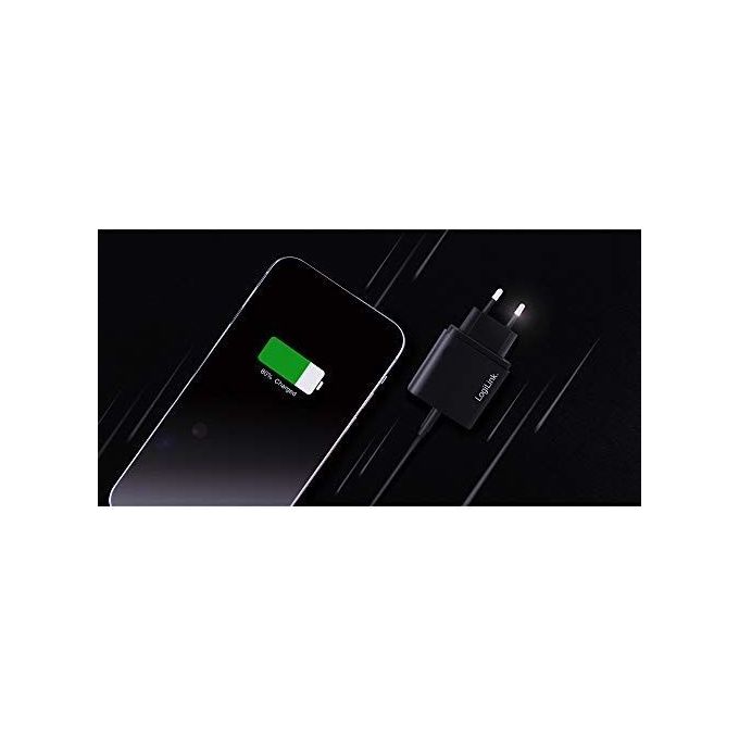 Logilink Caricabatterie con porta Usb-C 18W