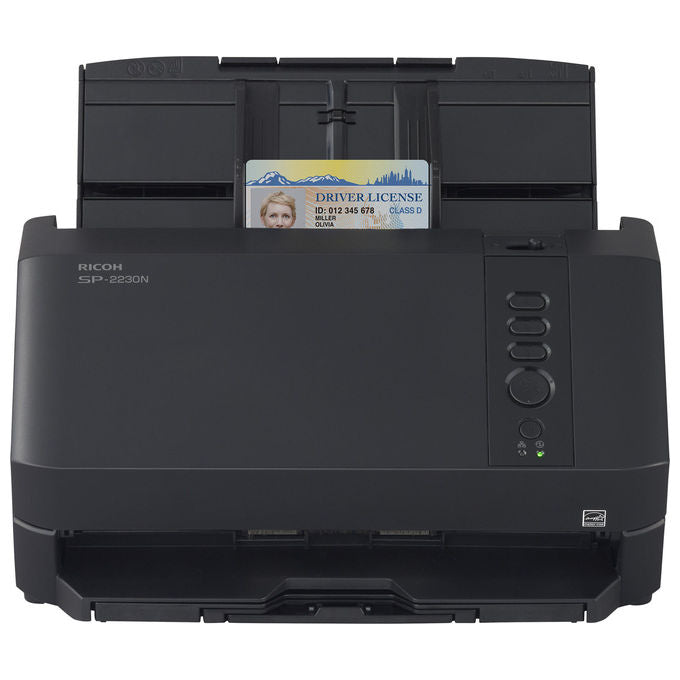 RICOH FUJITSU SP-2230N Scanner ADF A4 Fronte Retro Automatico 30 ppm 600 dpi USB 3.0 Gigabit Ethernet