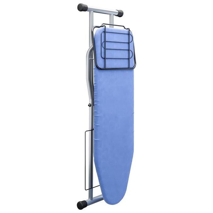 Lelit PA71N Carla Asse da stiro riscaldata aspirante soffiante 124x40 cm 650 W colore Blu Argento