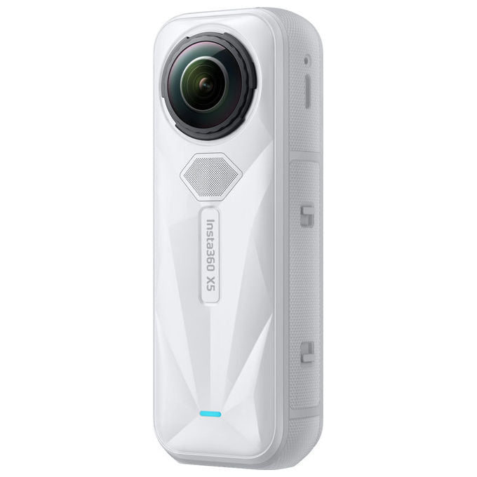 Insta360 IN-CINSAAHA-SW X5 Action Cam 360° 8K 72MP Sensori 1-1.3'' FlowState AI PureVideo Impermeabile 15m colore Bianco