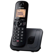 Panasonic KX-TGC250JTB Telefono Cordless DECT Display 1,6'' Vivavoce Blocco Chiamate Rubrica 50 voci colore Nero