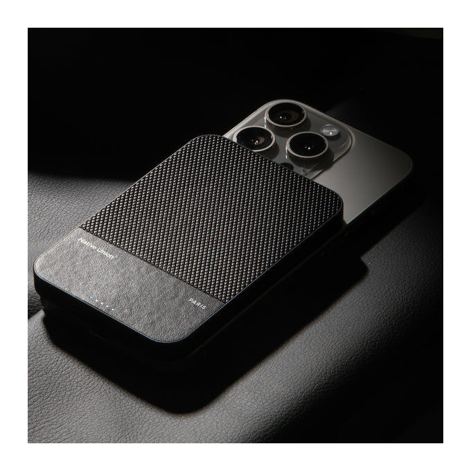 Native Union PB-5KMS-BLK-Q2 (Re)Classic Power Bank Magnetico Qi2 5000 mAh Ricarica Wireless 15W USB-C PD 20W colore Nero