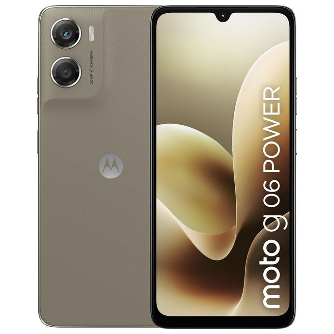 Motorola PB9W0003PL moto g06 power Smartphone 6.88'' 4 GB 64 GB 7000 mAh colore Cachi