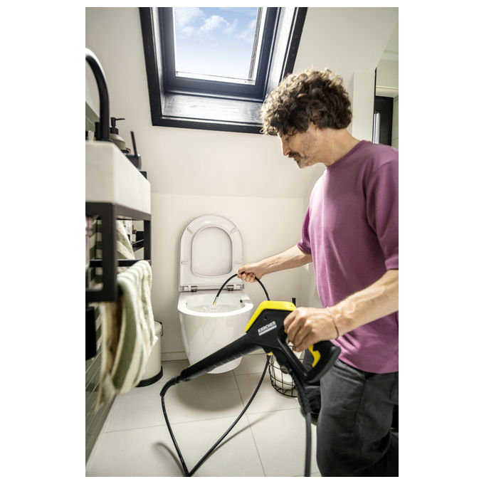 Karcher Set Pulizia Tubi 7.5 m con Ugelli per Idropulitrici K2-K7