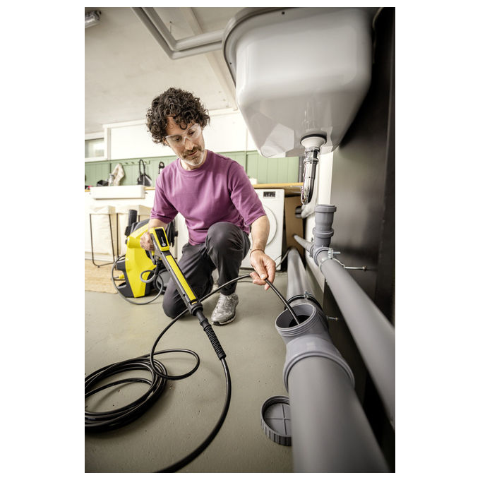 Karcher Set Pulizia Tubi 7.5 m con Ugelli per Idropulitrici K2-K7