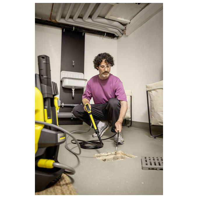 Karcher Set Pulizia Tubi 7.5 m con Ugelli per Idropulitrici K2-K7