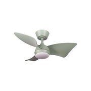 Perenz ventilatore da soffitto con luce, modello 7159SV IR, telecomando IR incluso