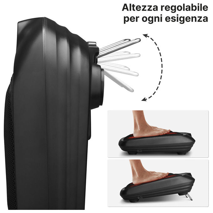 Renpho, Massaggiatore Shiatsu per Piedi con Calore, Telecomando, Calzari Lavabili