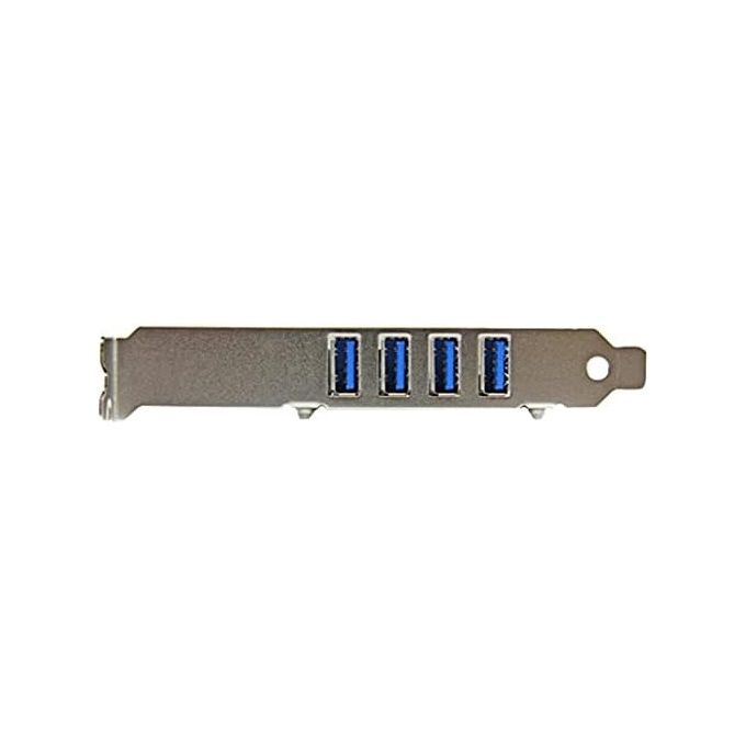 StarTech.com Adattatore scheda controller PCI Express PCIe SuperSpeed USB 3.0 (5Gbps) a 4 porte con UASP Alimentazione SATA (PEXUSB3S4V) 4 Ext