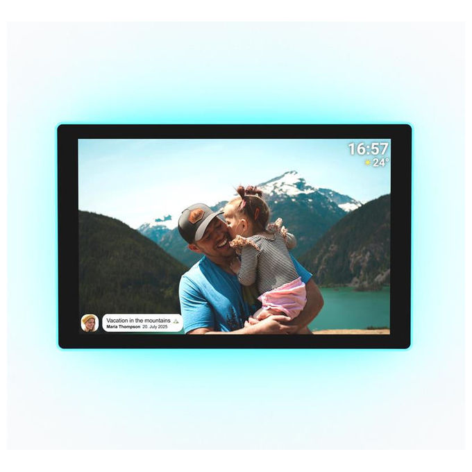 Denver PFF-1082 Cornice per Foto Digitale 10.1'' Touch Screen Wi-Fi 16 GB colore Nero