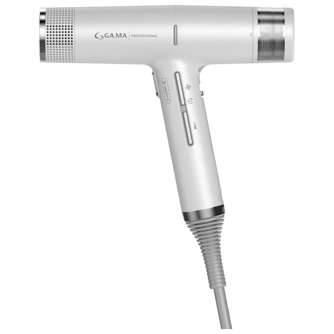 Gama PH6065 iQ1 Asciugacapelli 1600 W motore brushless 12 combinazioni velocita' e temperatura con diffusore e beccuccio colore Grigio