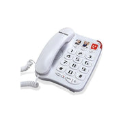 Majestic PHF BILLY 201 WH Telefono Fisso Billy 201 Tasti Audio Grandi Bianco